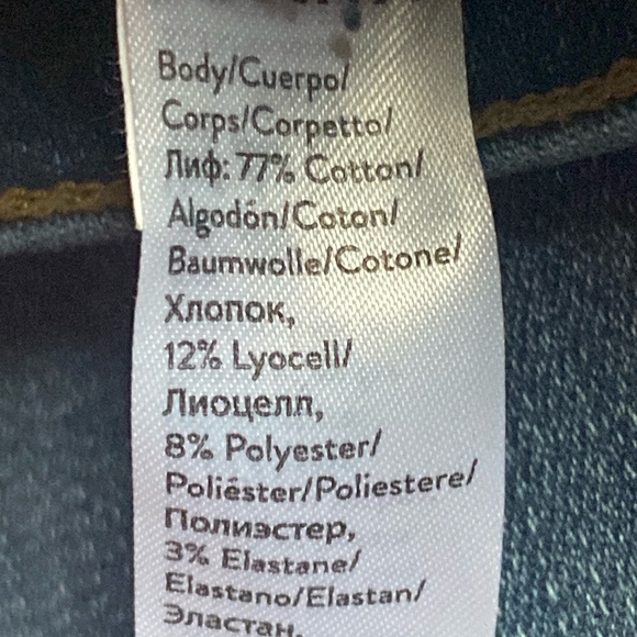 Spanx Distressed Skinny Jeans Size Large - Picture 7 of 17